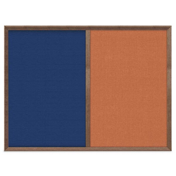 Slim Style Indoor Enclosed Corkboard, 12